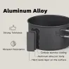 Ensemble de casseroles en aluminium NATUREHIKE - Antiadhésives, portables, pour le camping et les pique-niques